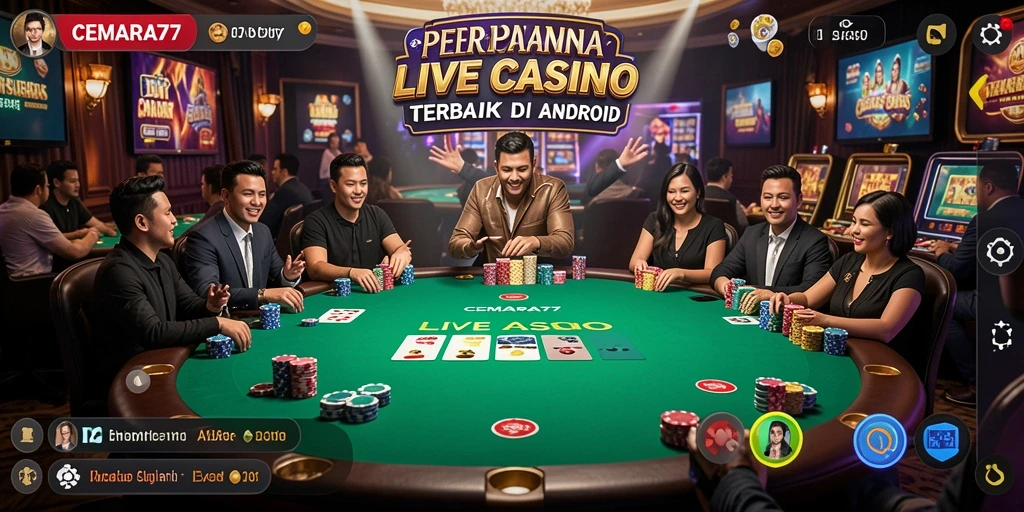 Screenshot seru gameplay Live Casino di CEMARA77.