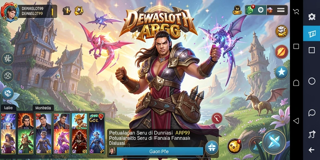 Tampilan gameplay seru dalam DEWASLOT99 yang penuh aksi.