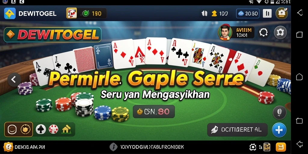 Tampilan gameplay seru dalam DEWITOGEL yang bikin ketagihan.