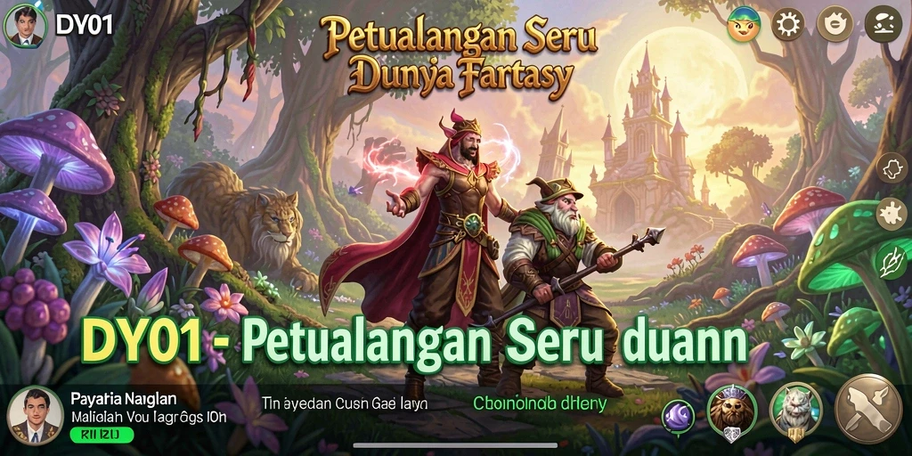 Tangkapan layar DY01 menampilkan aksi petualangan seru di dunia RPG.