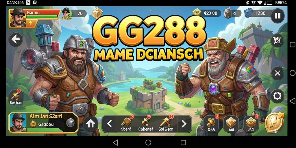 Tampilan gameplay GG288 yang menarik dan interaktif.