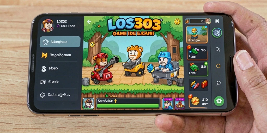 Screenshot utama menunjukkan momen menarik dalam gameplay Idle.