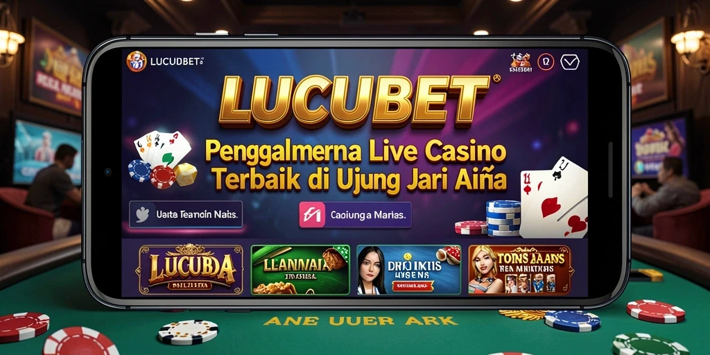 Tampilan gameplay LUCUBET yang mendebarkan dalam suasana Live Casino.