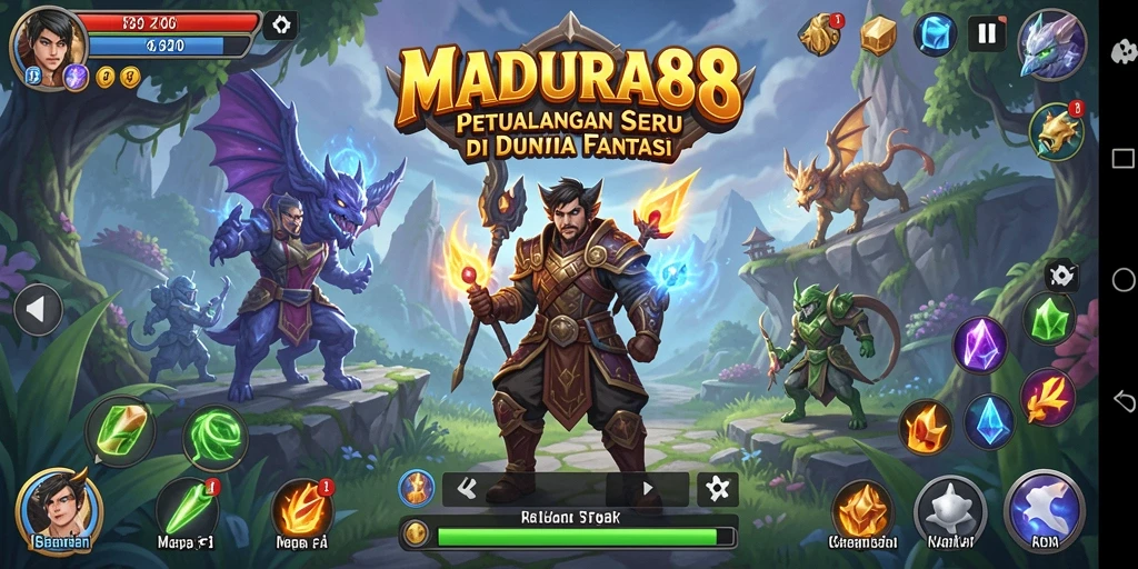Gameplay seru dan menantang di <strong>MADURA88</strong> yang memukau.