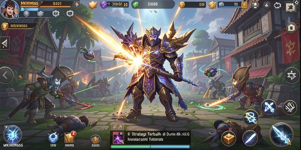 Gameplay intens dengan berbagai pilihan strategi SLG.
