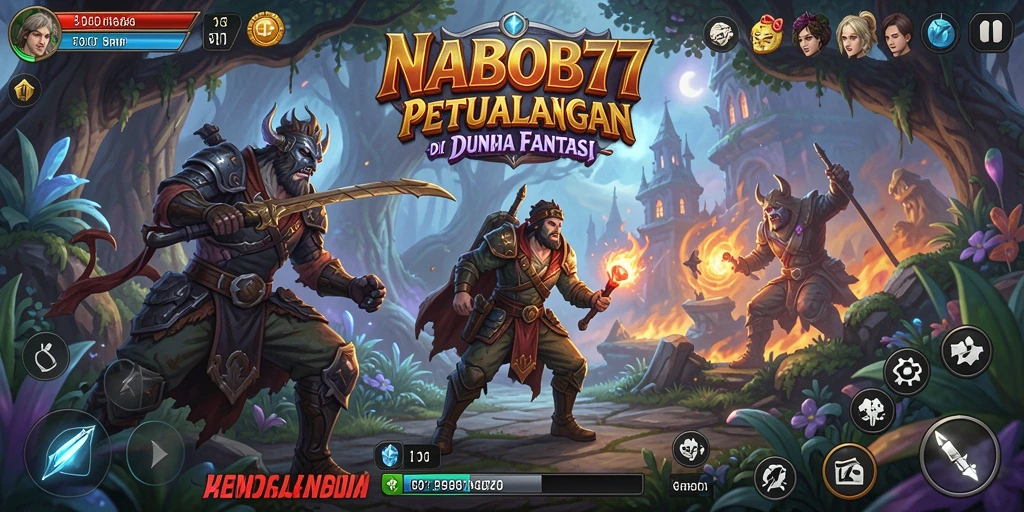 Tampilan gameplay NABOB77 dengan petualangan yang mendebarkan.