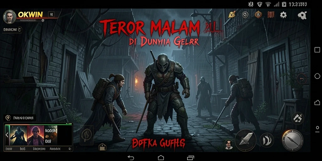 Gameplay menyeramkan dengan atmosfer yang mencekam.