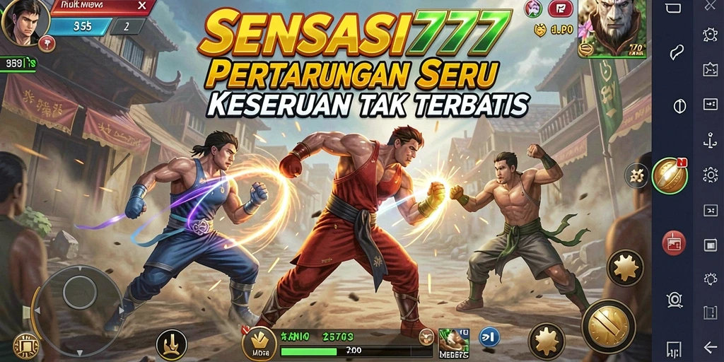 Gameplay mendebarkan dari SENSASI777 yang penuh aksi