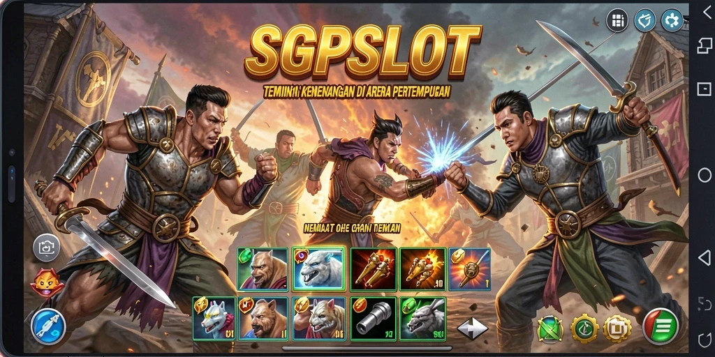 Gameplay seru dalam SGPSLOT pada pertempuran Battle Royale.