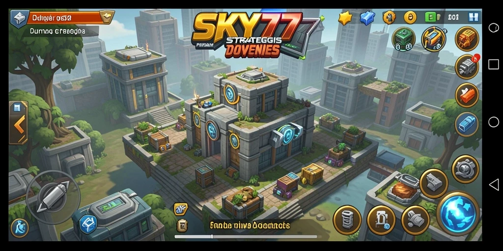 Tangkapan layar dari aksi mendebarkan dalam game Tower Defense.