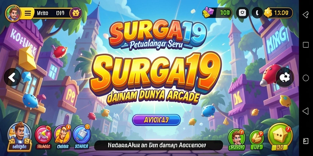 Tampilan gameplay seru dari SURGA19 yang memikat.