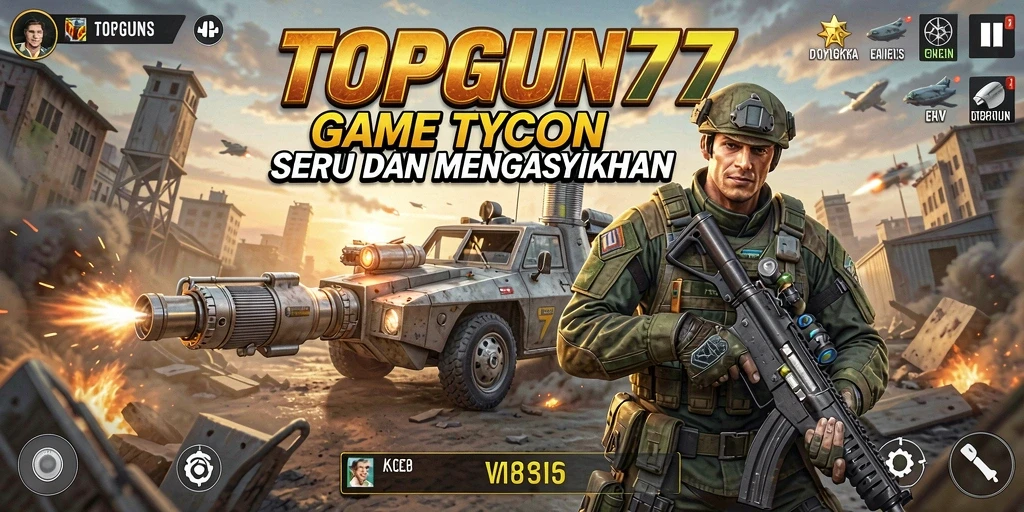 Tangkapan layar TOPGUN77 menampilkan gameplay Tycoon yang menarik dan strategi bisnis yang menantang.