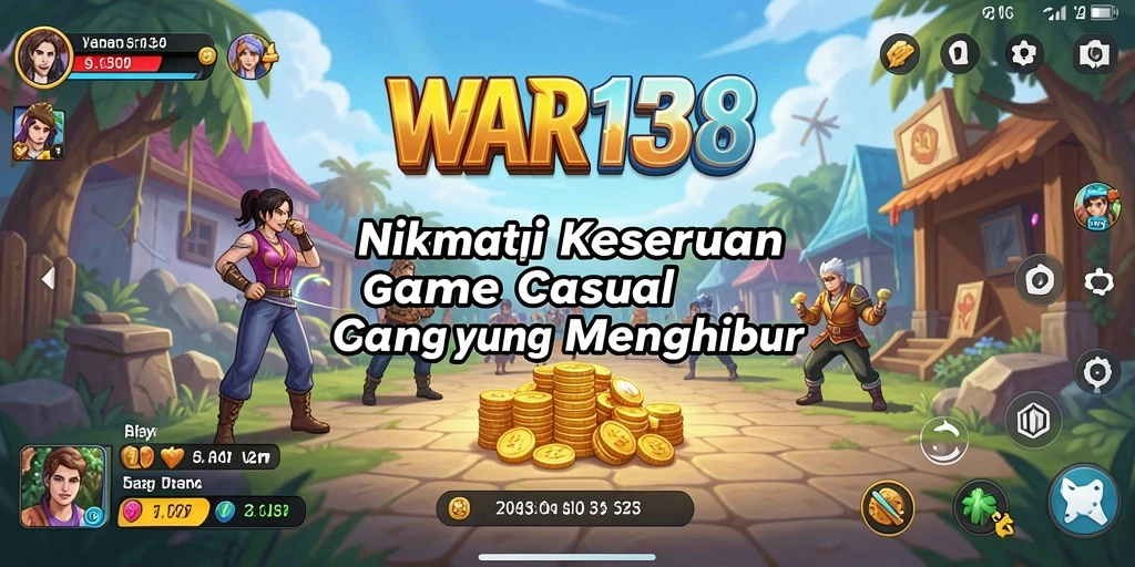 Tampilan gameplay WAR138 yang penuh warna dan menarik.